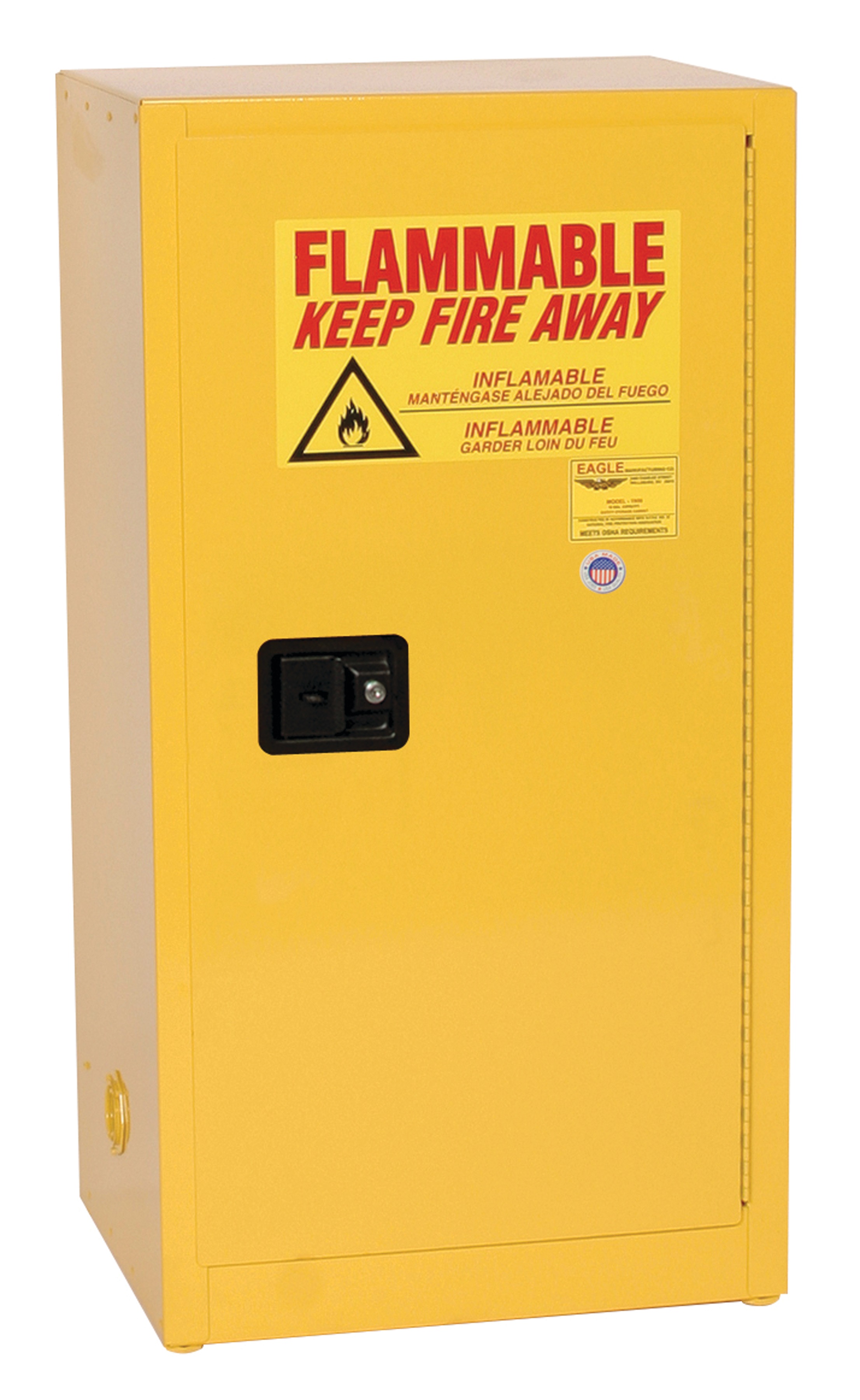 Eagle Space Saver Flammable Safety Cabinet - Safety Cabinet